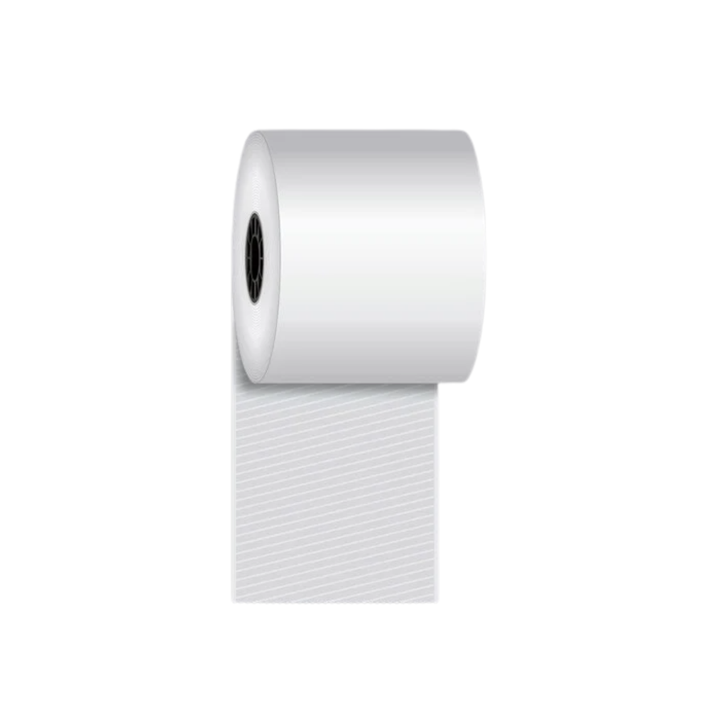 3 1/8″ x 170 Direct Thermal "Sticky Paper" (12 Rolls/Case)