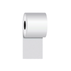 3 1/8″ x 170 Direct Thermal "Sticky Paper" (12 Rolls/Case)